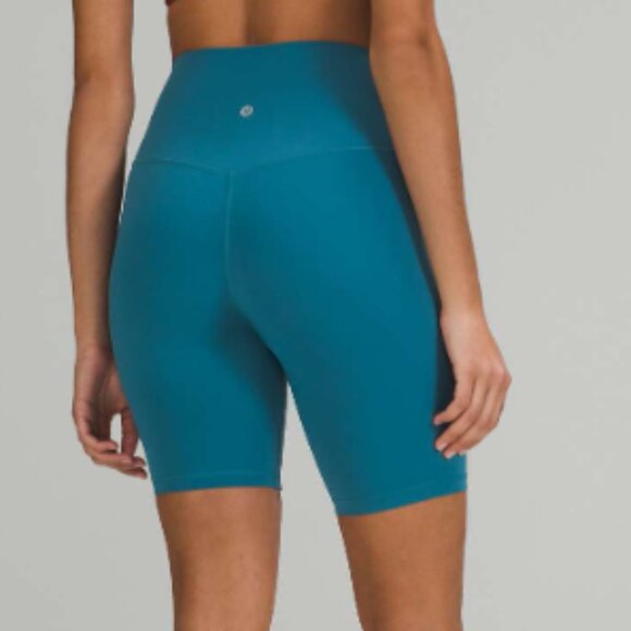 Lululemon Align High-Rise Short 8" Inseam Size 20 in Capture Blue Soft Stretch - Picture 1 of 8